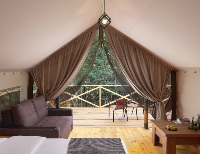 2-местное тент с большой террасой - Глэмпинг Garuda Glamping Abkhazia / Гаруда Абхазия