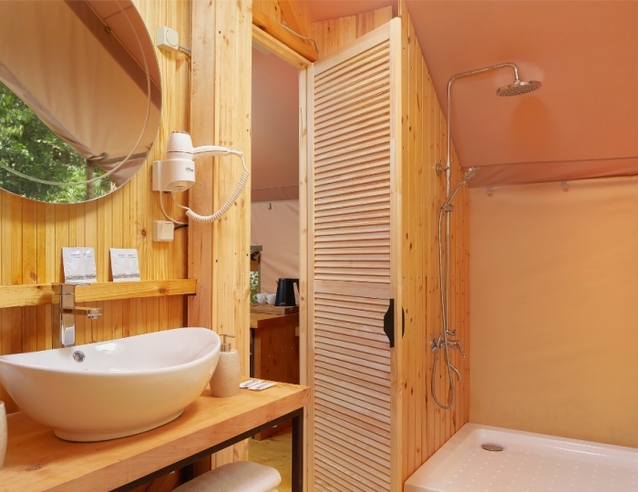 1-мест.(разм. в 2-мест.) тент - Глэмпинг Garuda Glamping Abkhazia / Гаруда Абхазия